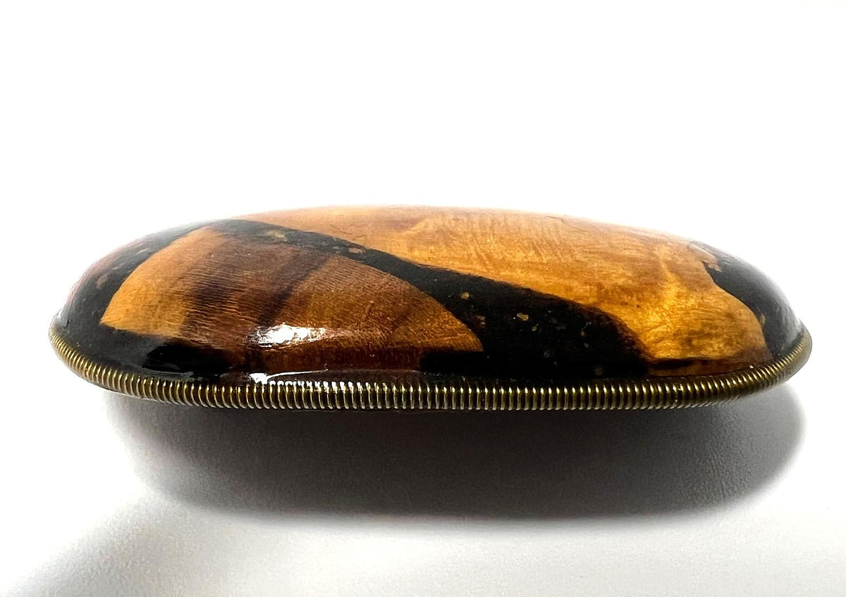 Vintage-Holzbrosche