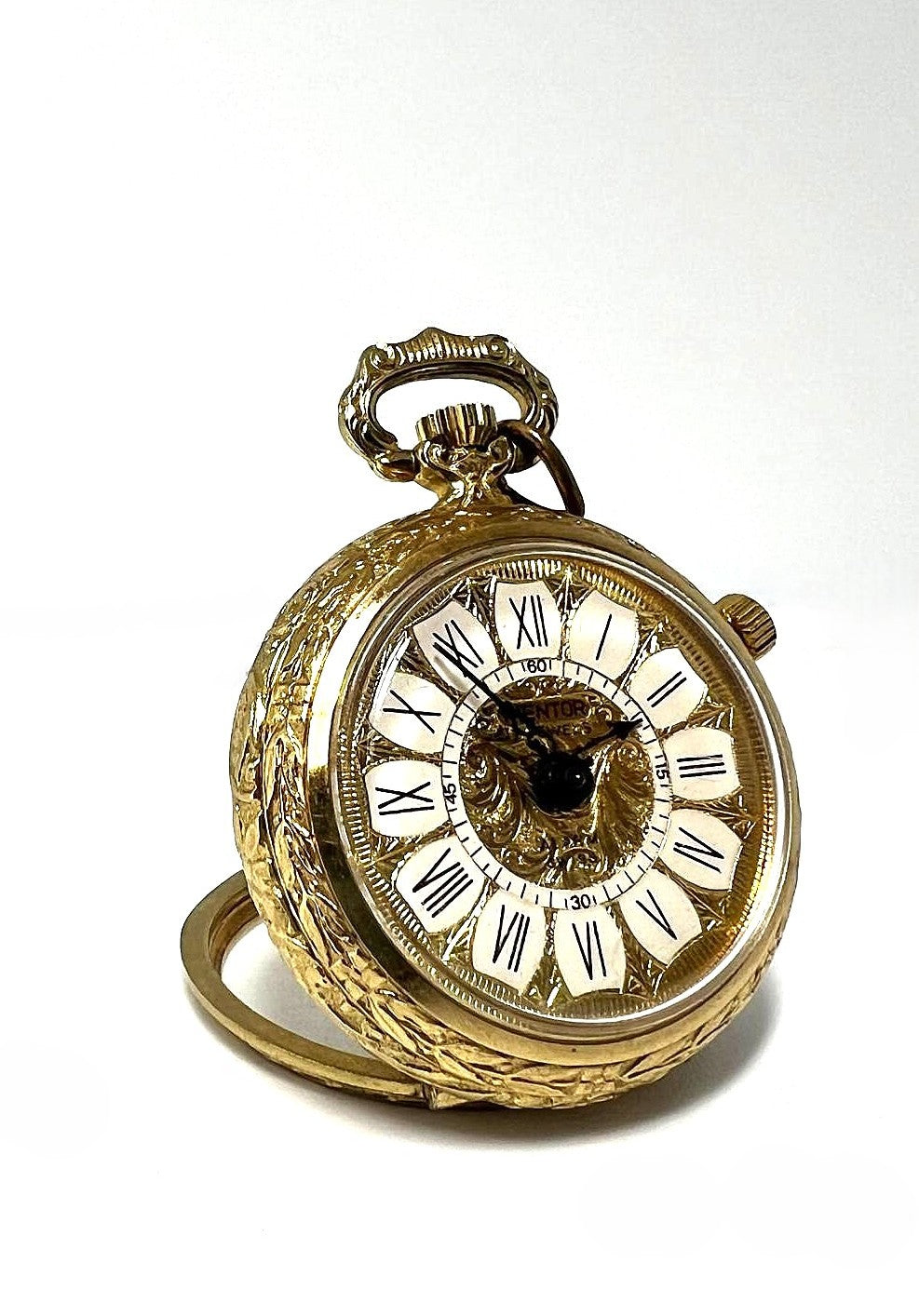 Swiss Mentor 17 Rubis Reiseuhr Taschenuhr