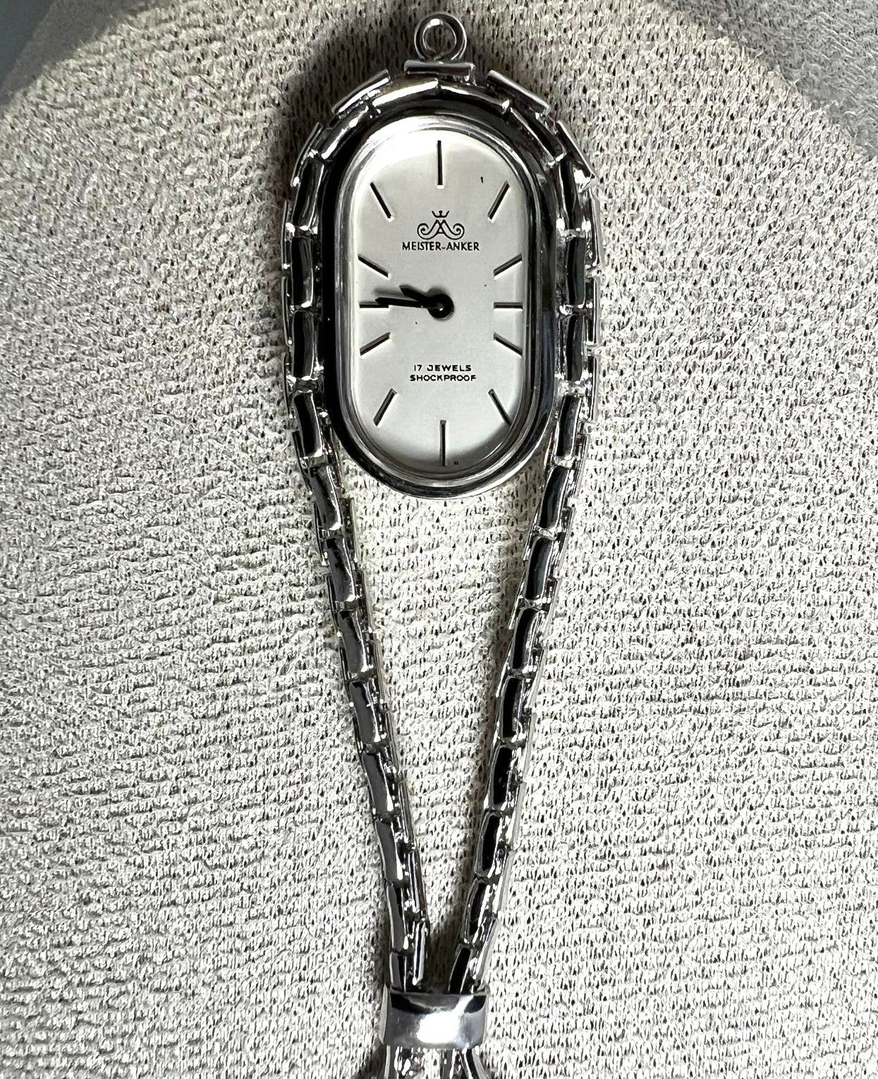Meister-Anker 17 Jewels Kette Uhr