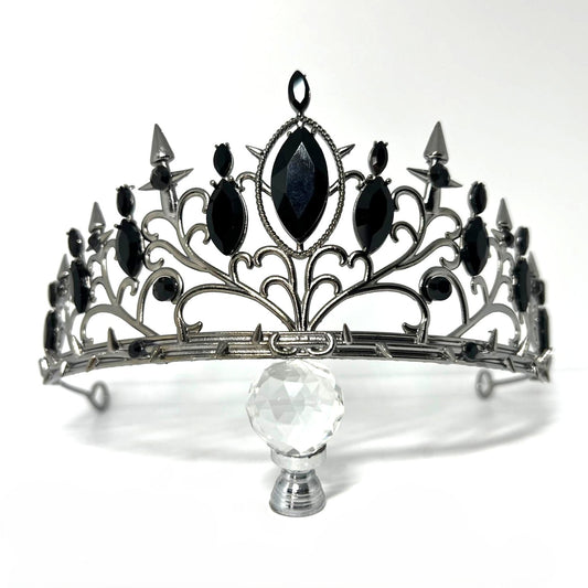 Schwarze Gothic Tiara