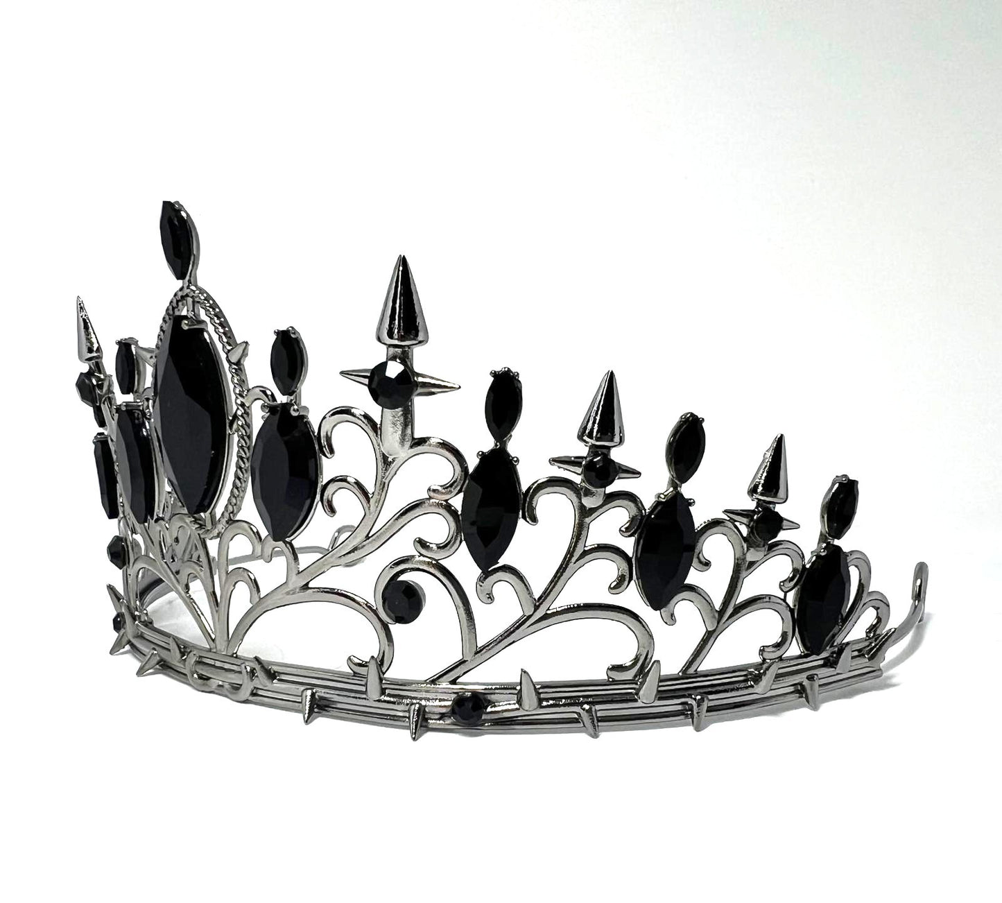 Schwarze Gothic Tiara