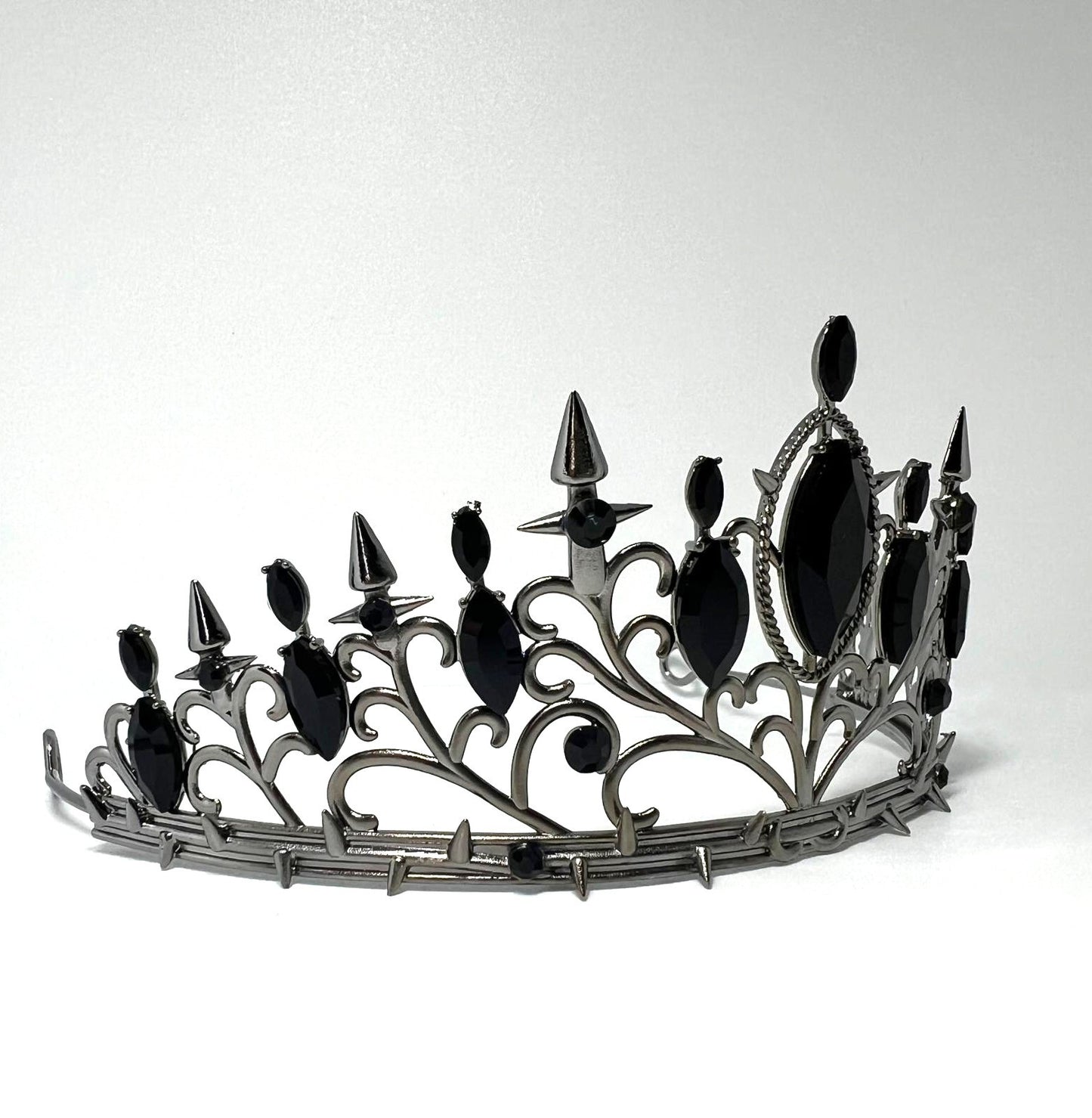 Schwarze Gothic Tiara