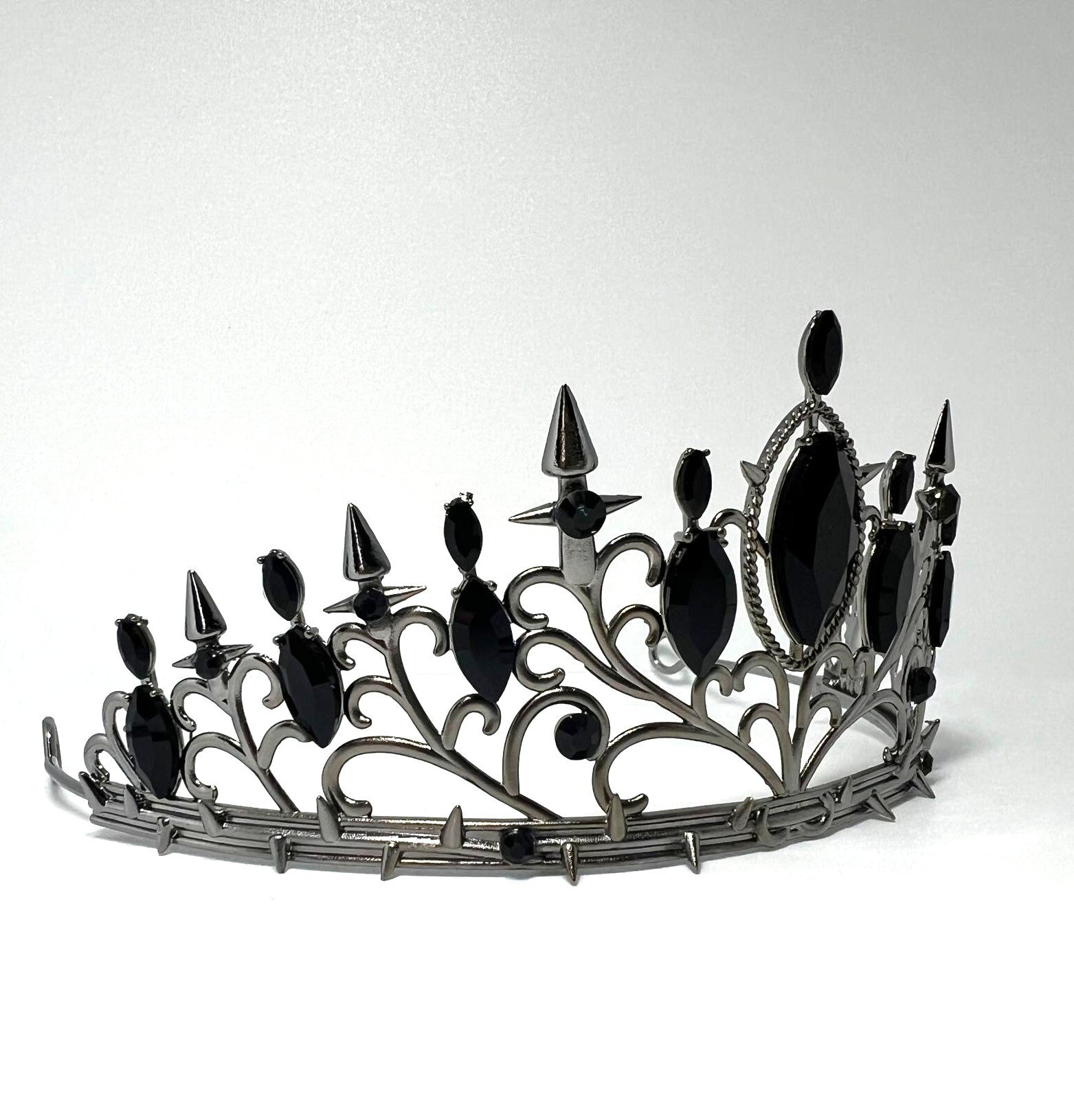 Schwarze Gothic Tiara