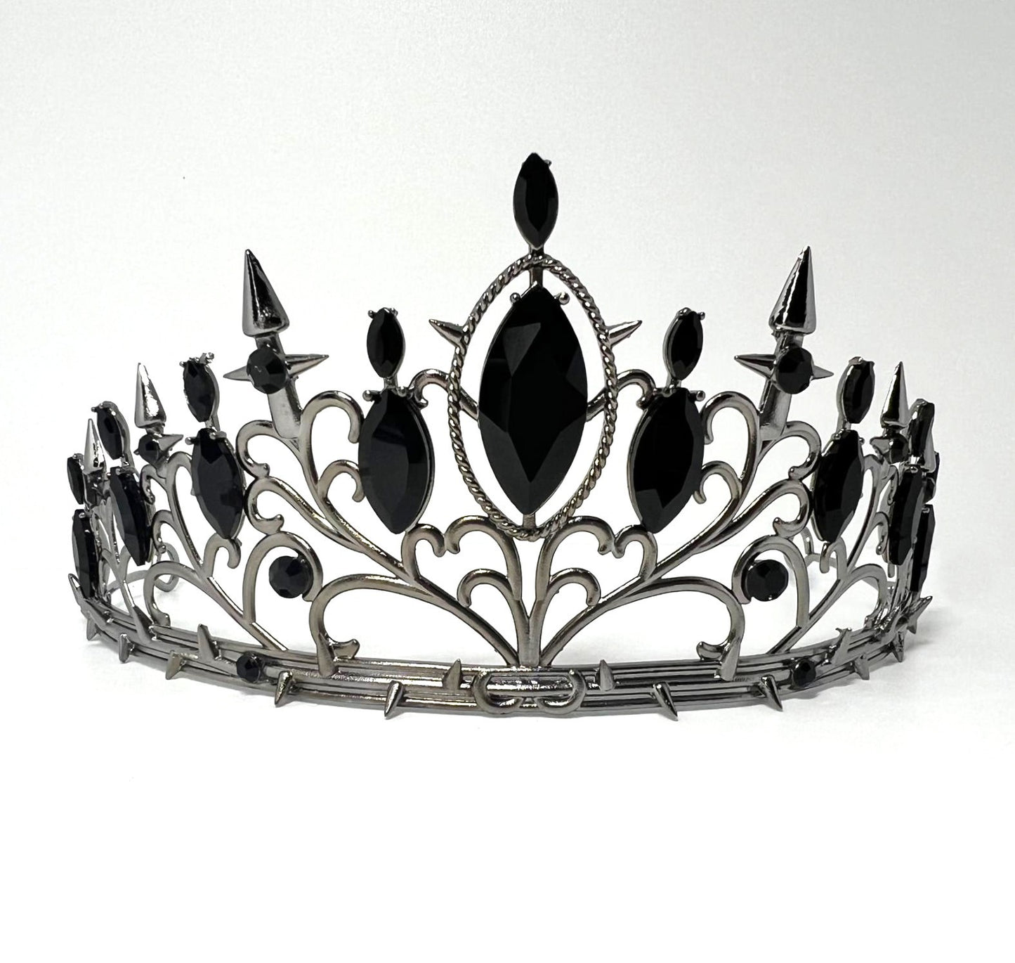 Schwarze Gothic Tiara
