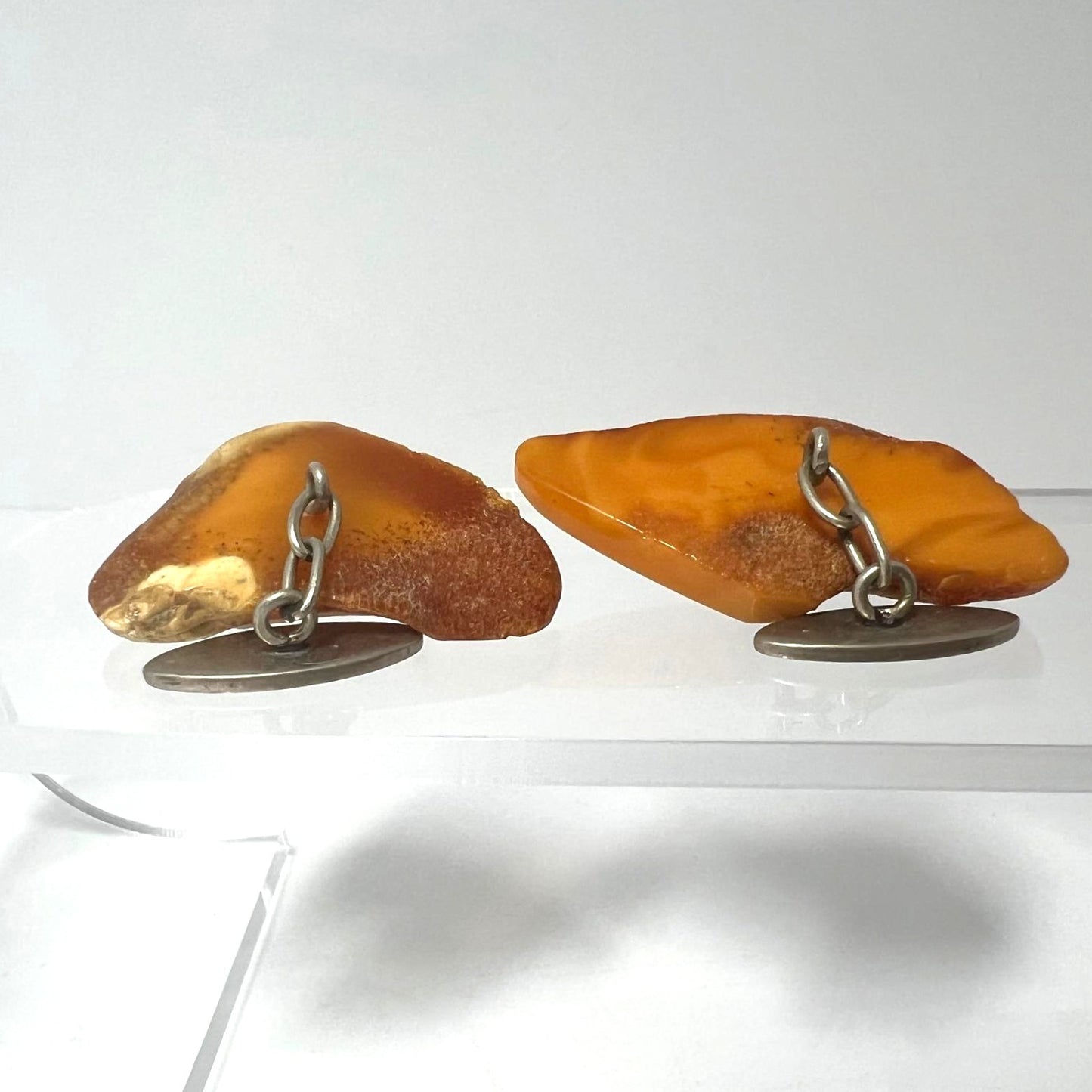 Butterscotch Bernstein Manschettenknöpfe