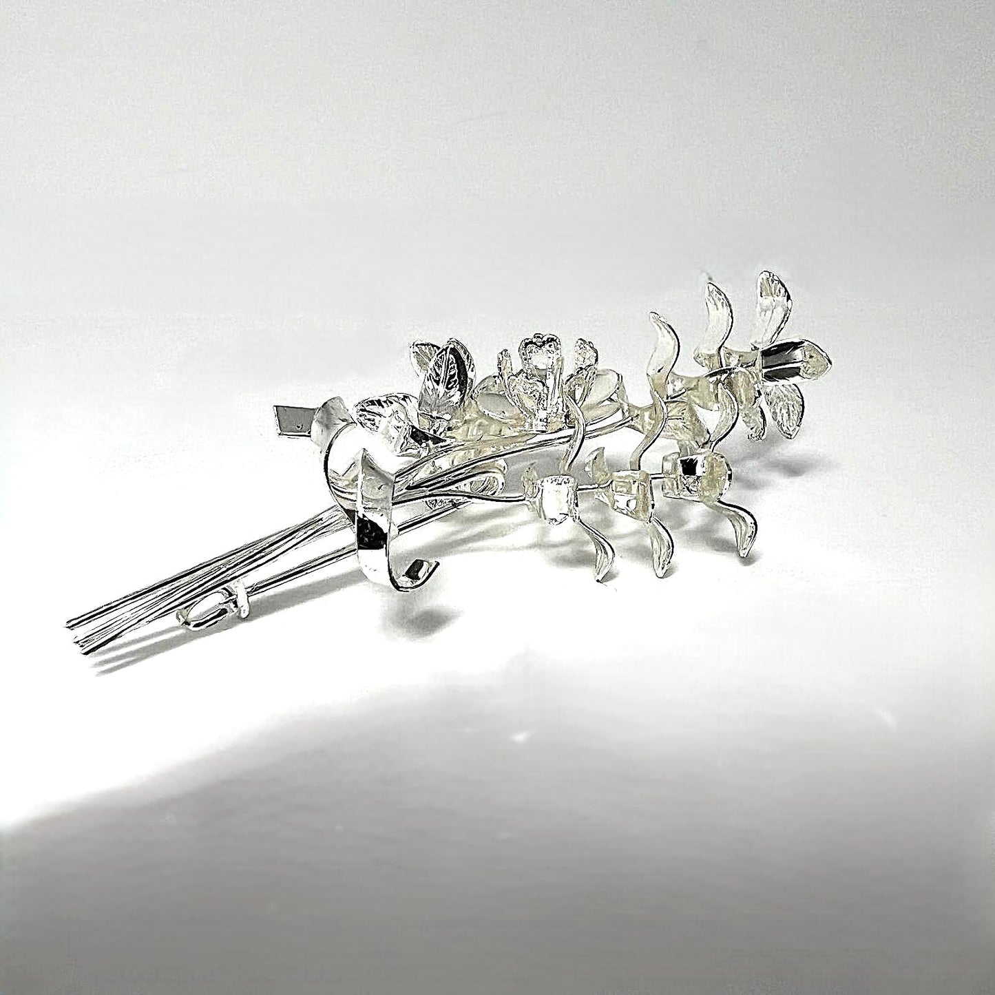 Silberhochzeit-Krone Filigrane Handarbeit 