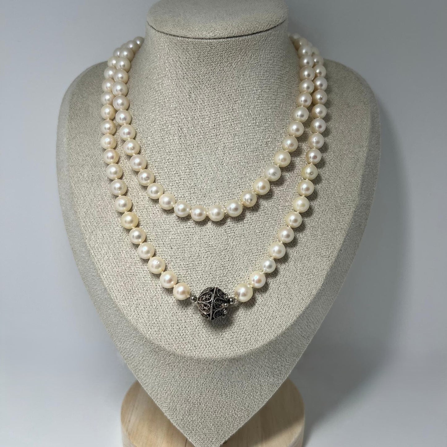 Luxus Vintage Perlenkette