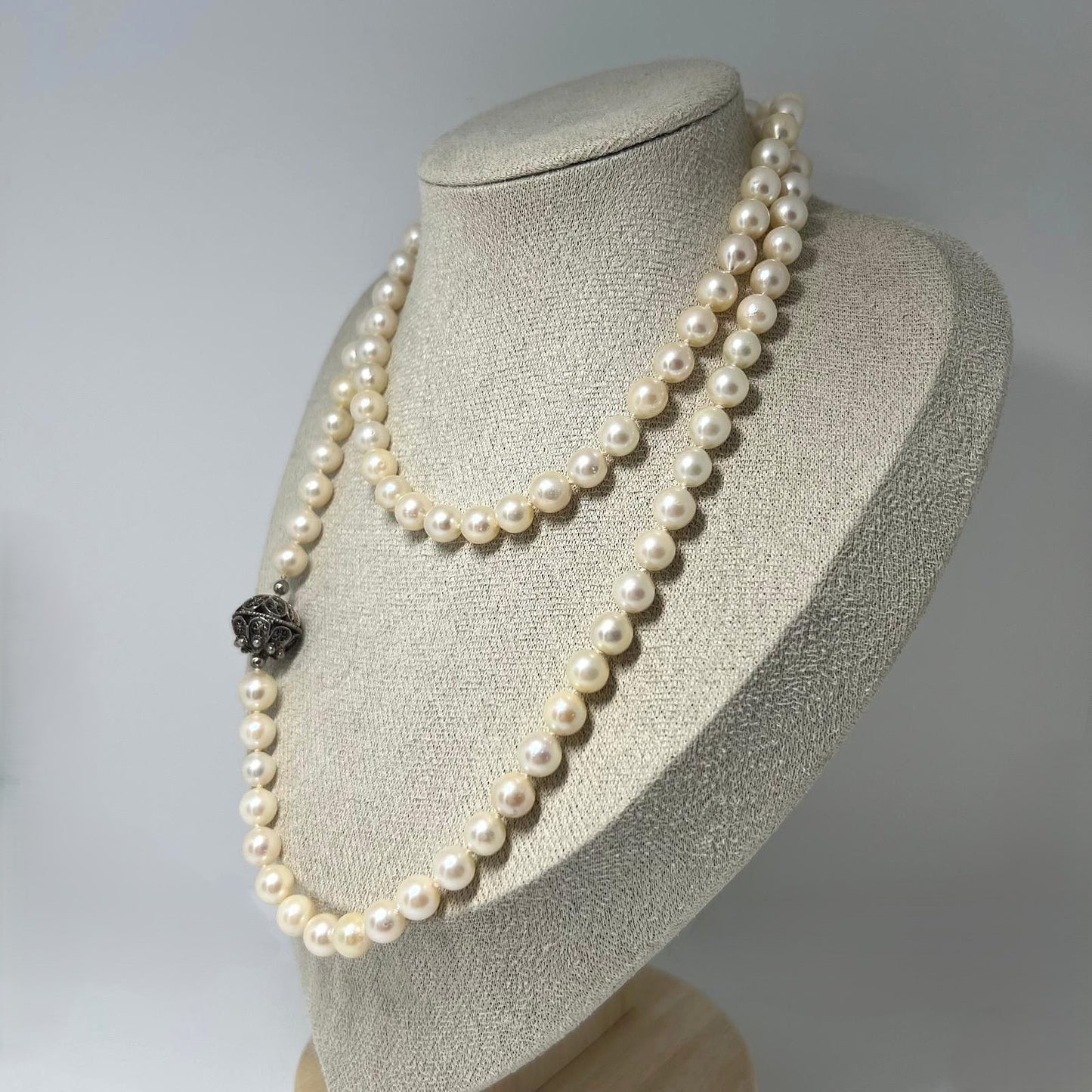 Luxus Vintage Perlenkette