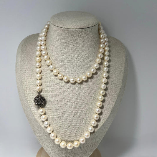 Luxus Vintage Perlenkette