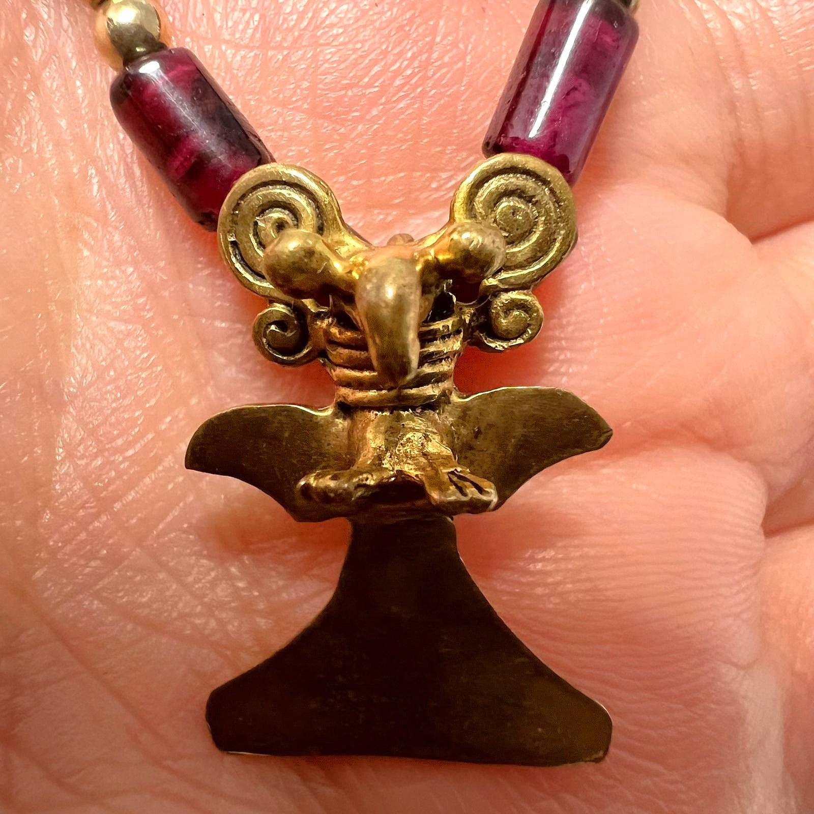 Art Déco Egyptian Revival Kette