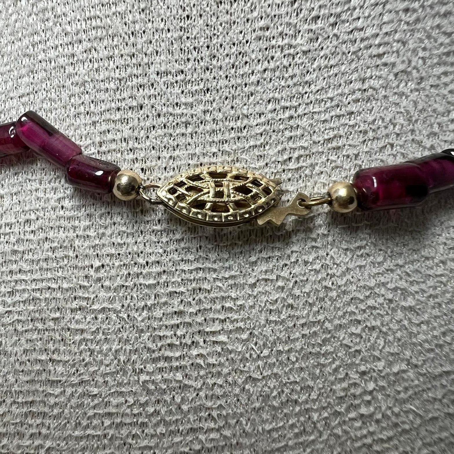 Art Déco Egyptian Revival Kette