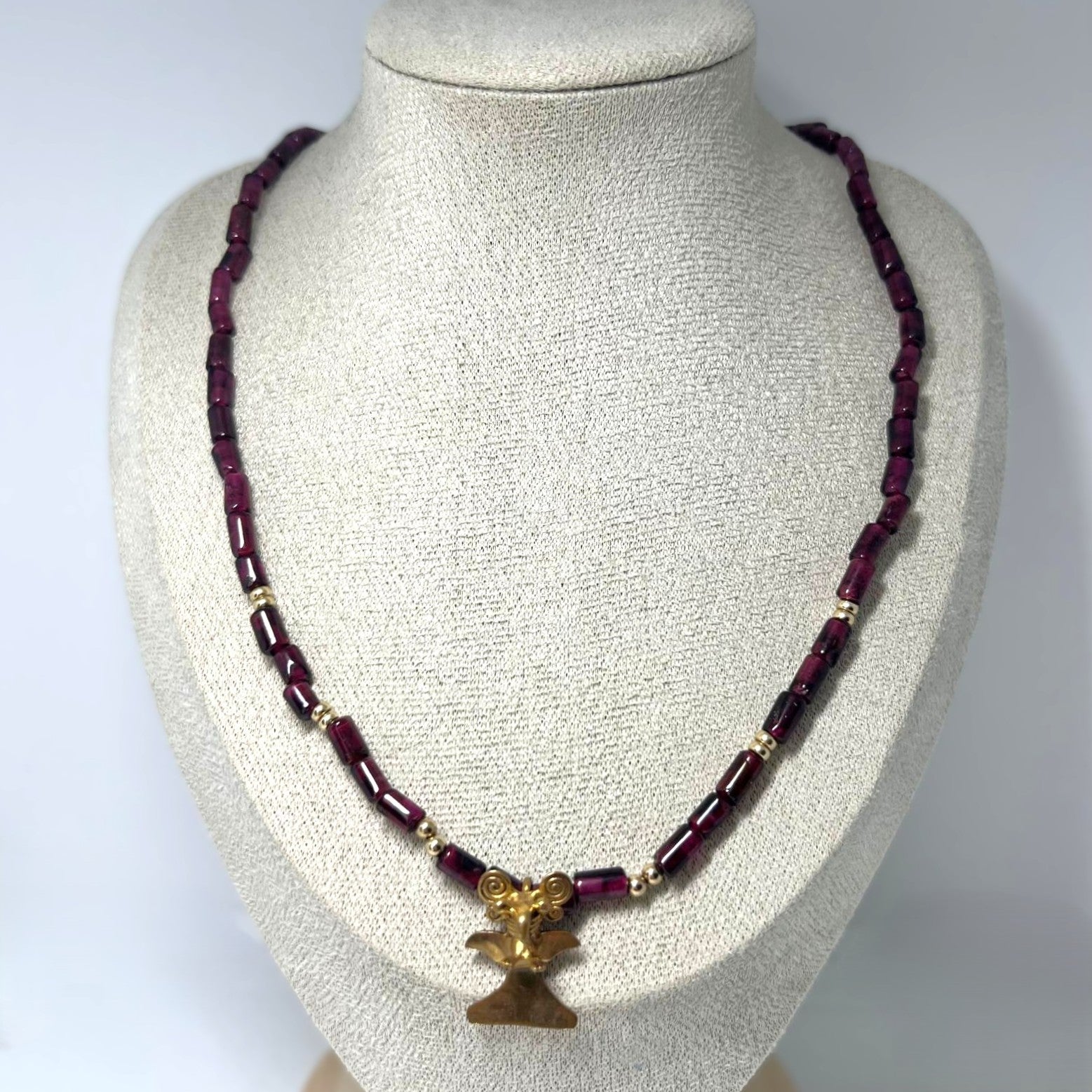 Art Déco Egyptian Revival Kette