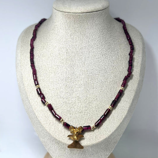 Art Déco Egyptian Revival Kette