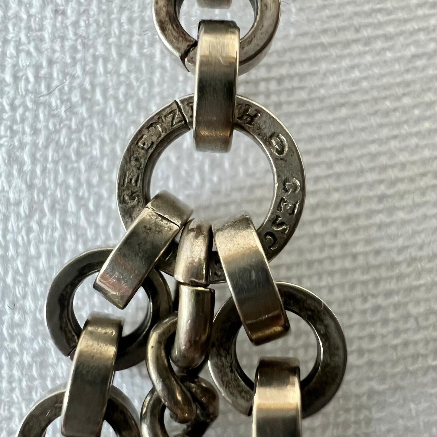 Antike Taschenuhrenkette Chatelaine