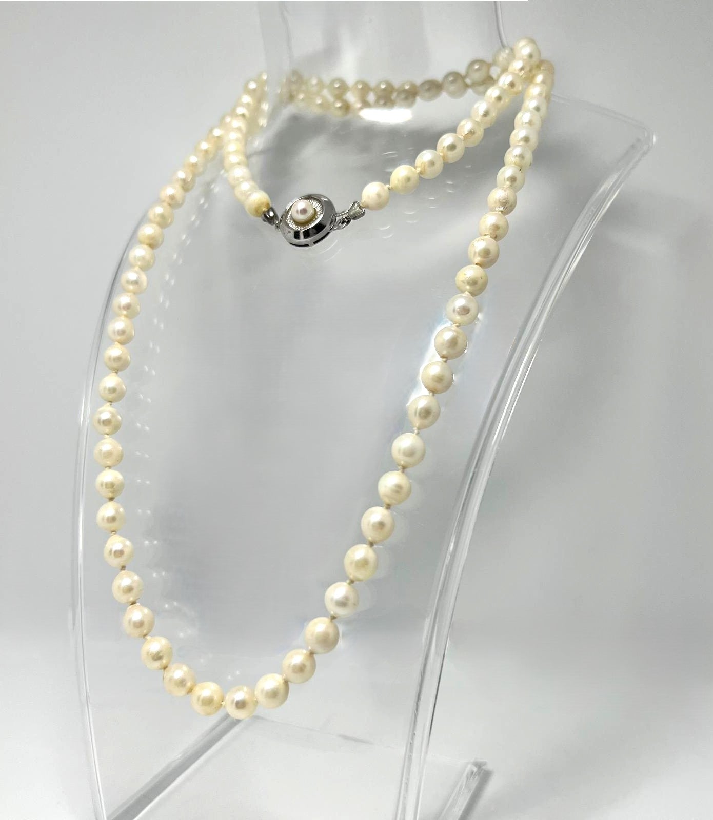 Antike Art-Déco Perlenkette