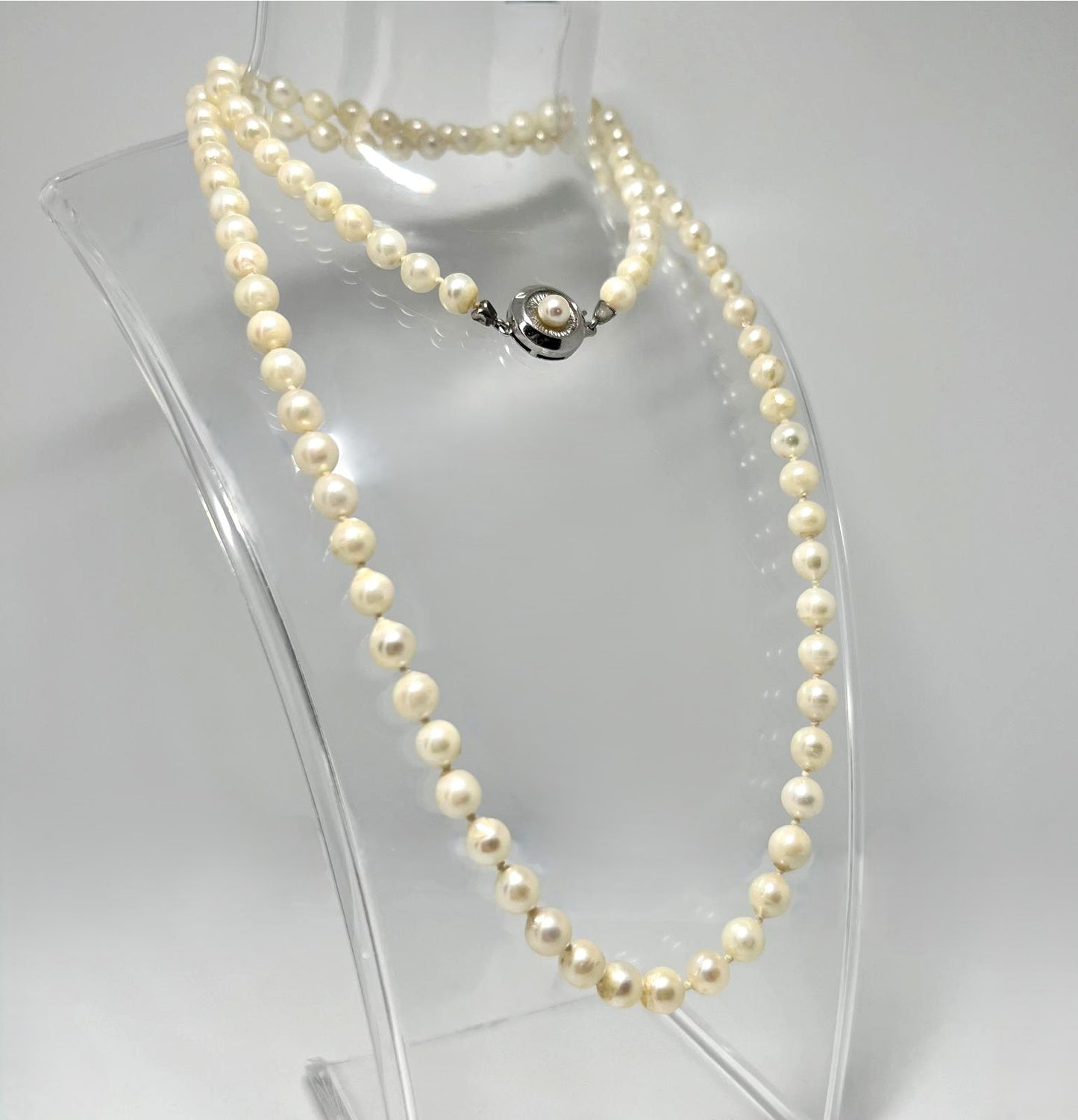 Antike Art-Déco Perlenkette