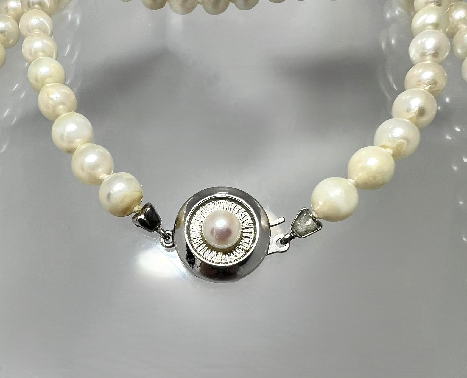 Antike Art-Déco Perlenkette