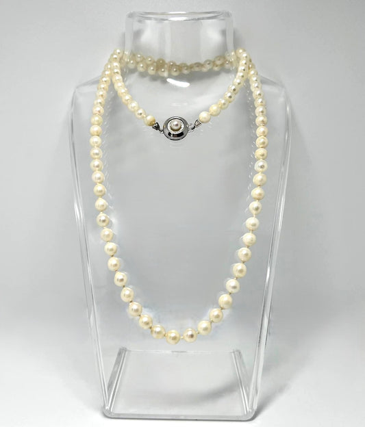 Antike Art-Déco Perlenkette