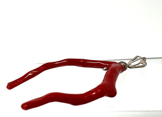 Korallenast Anhänger 