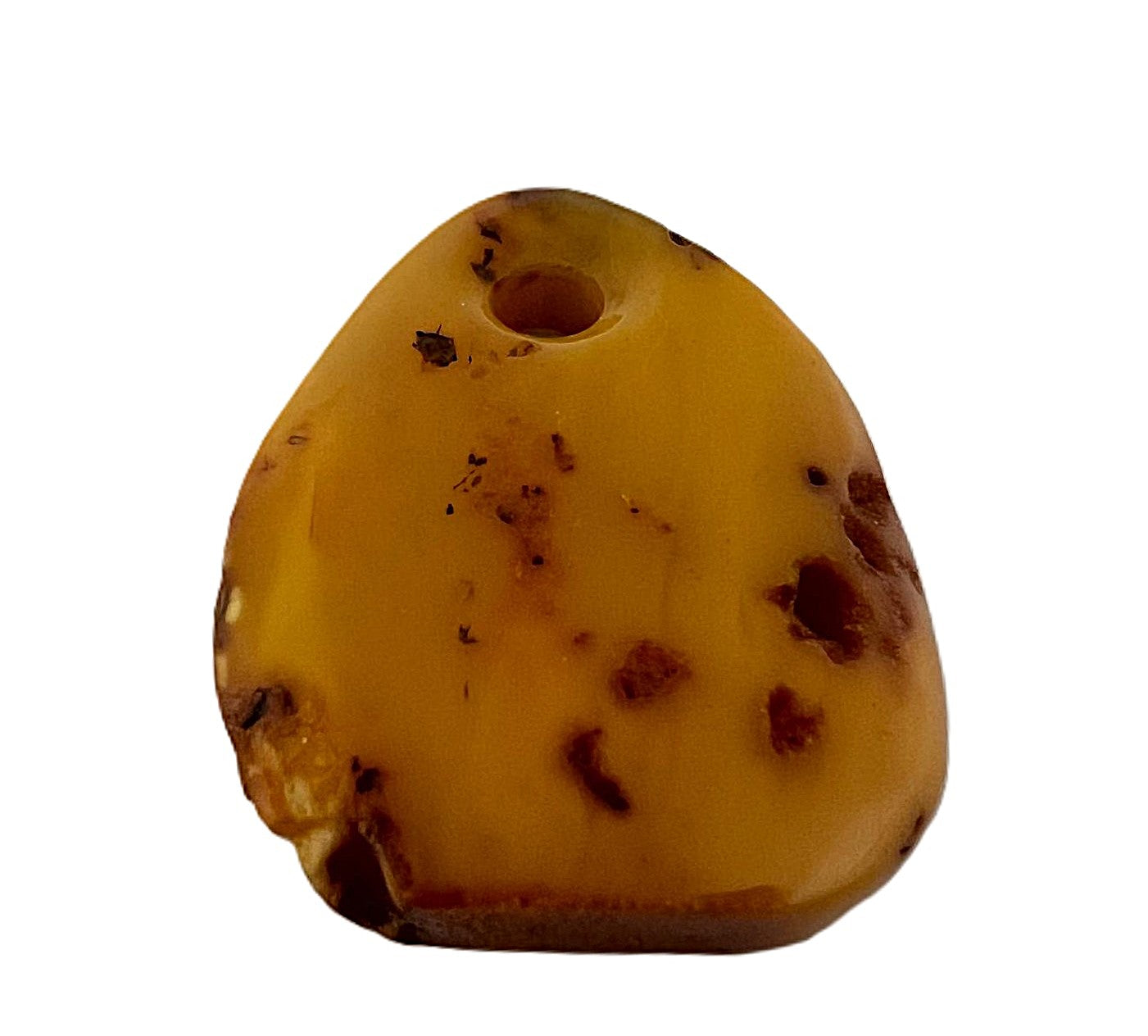 antiker Butterscotch-Bernstein-Anhänger