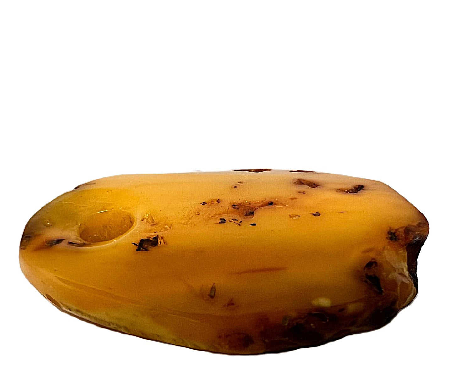 antiker Butterscotch-Bernstein-Anhänger