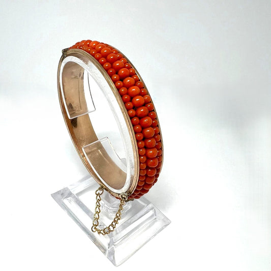 viktorianischer Korallen Armreif 