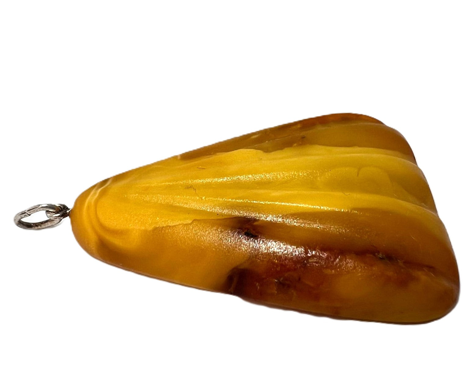 Antiker Butterscotch Bernstein Anhänger