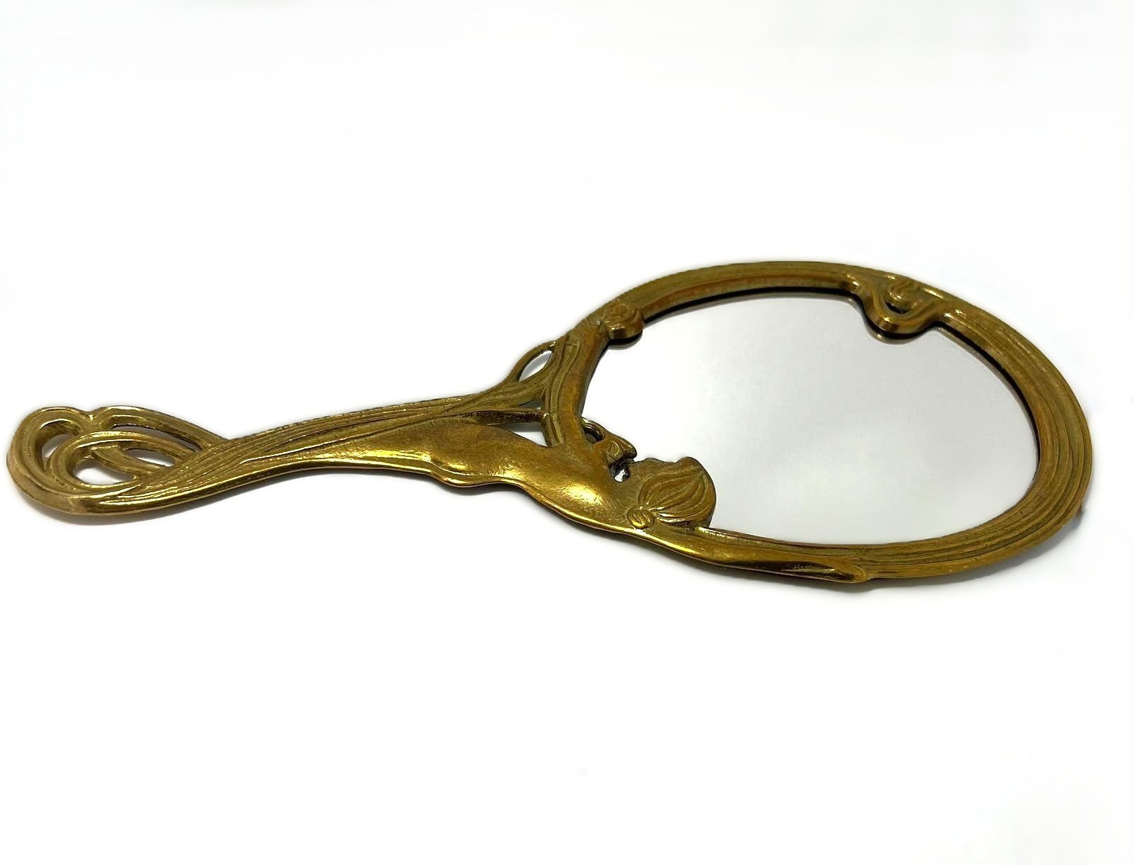 Antiker Jugendstil Handspiegel 