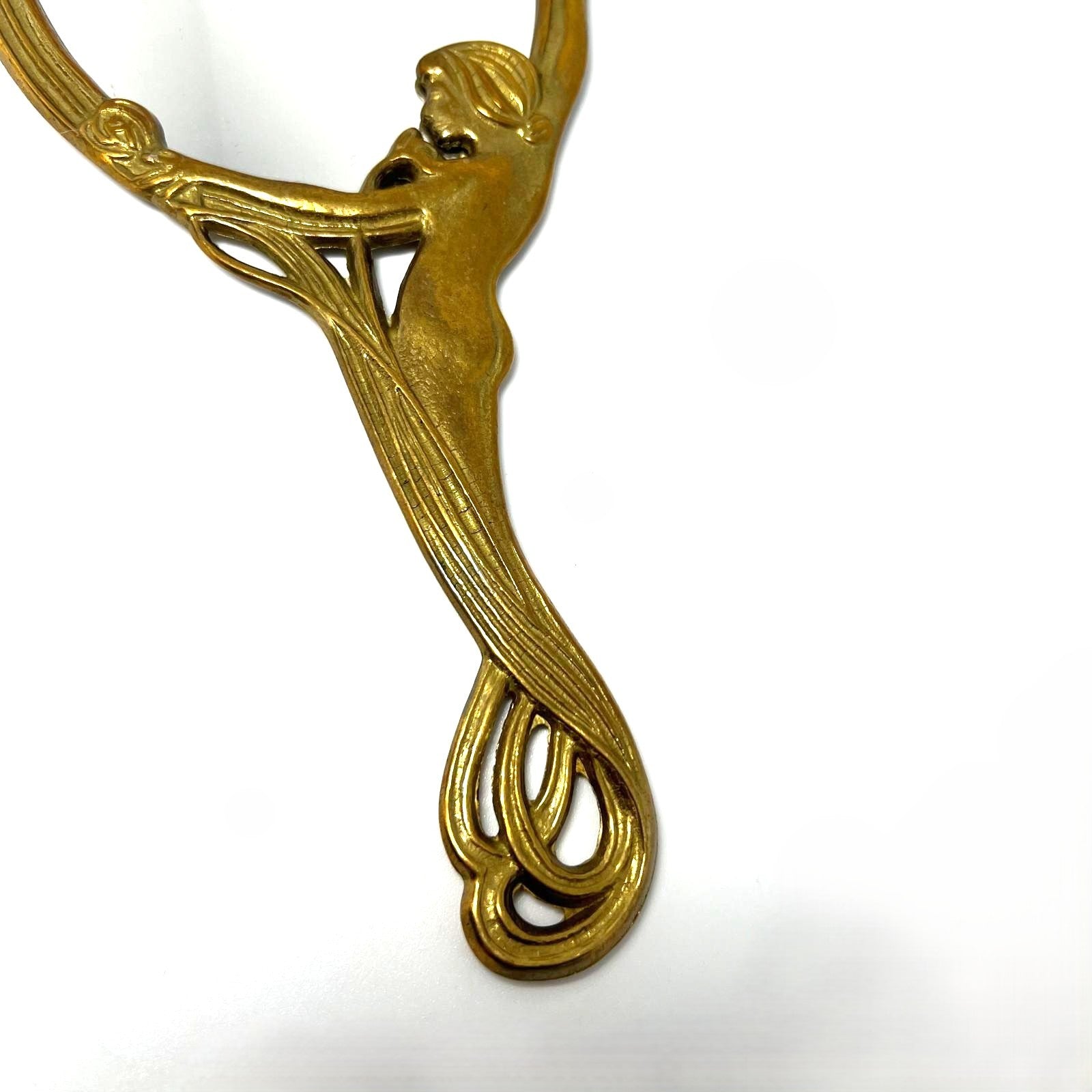 Antiker Jugendstil Handspiegel 