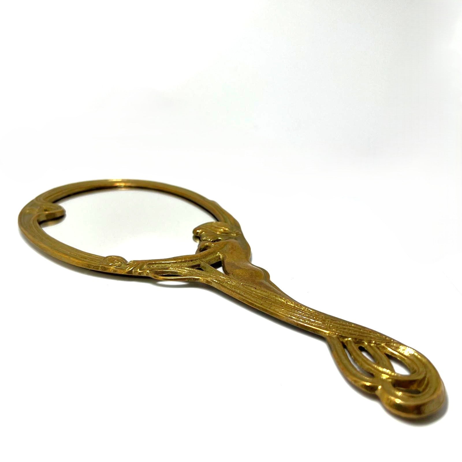 Antiker Jugendstil Handspiegel 