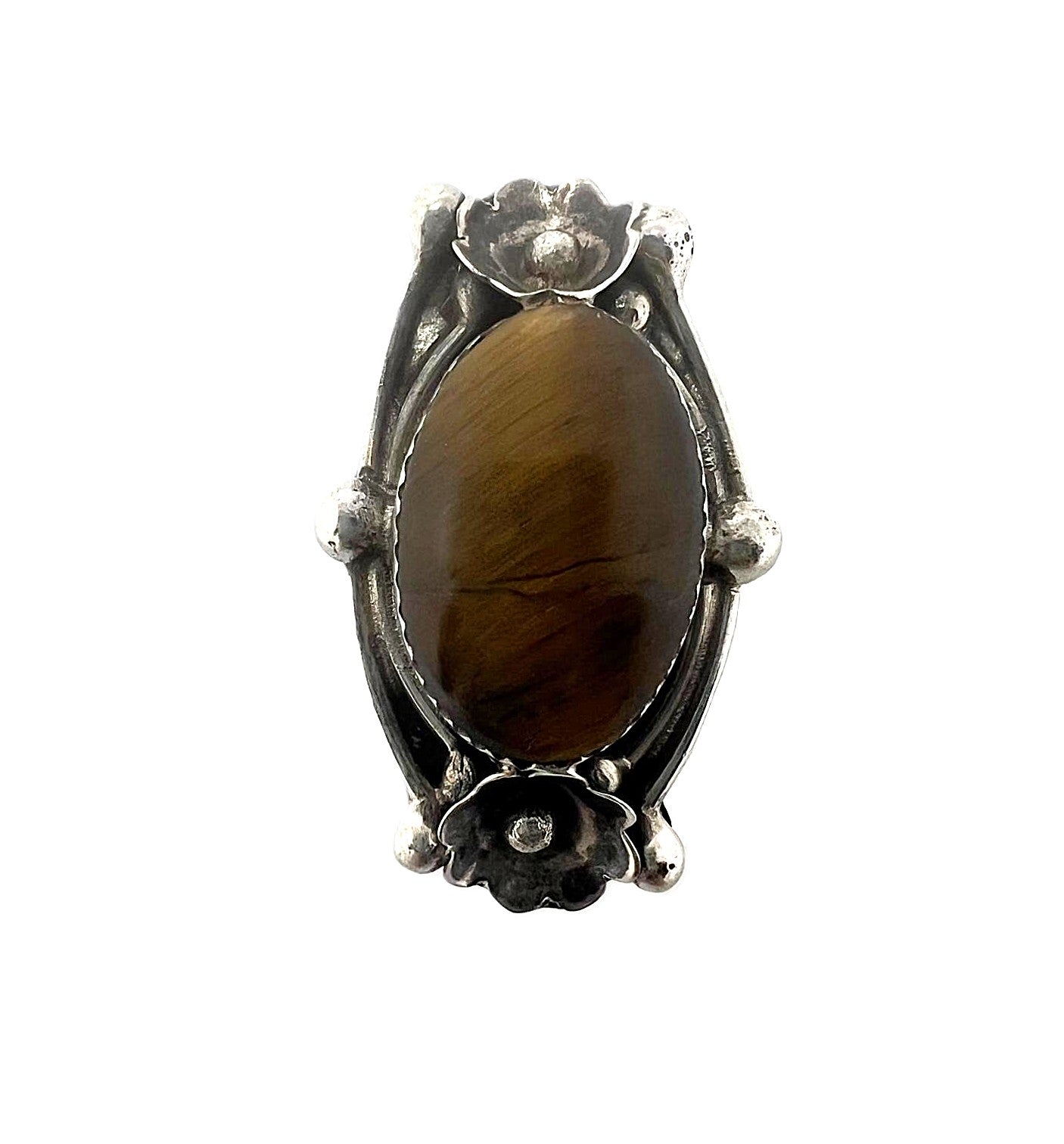 Vintage Tigerauge Ring