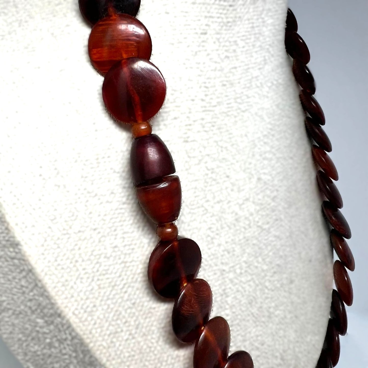 Art Deco Bakelit Collier Cherry