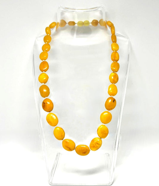  Vintage Bernsteinkette 