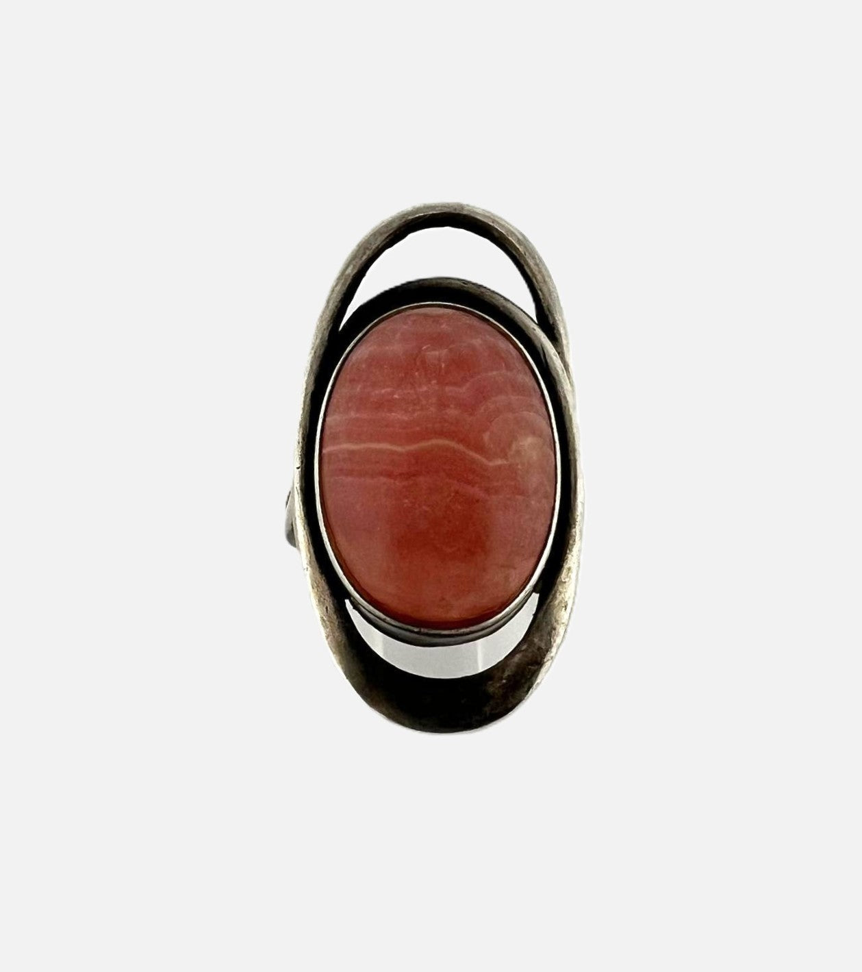  Sterling Silber Ring Rhodochrosit 