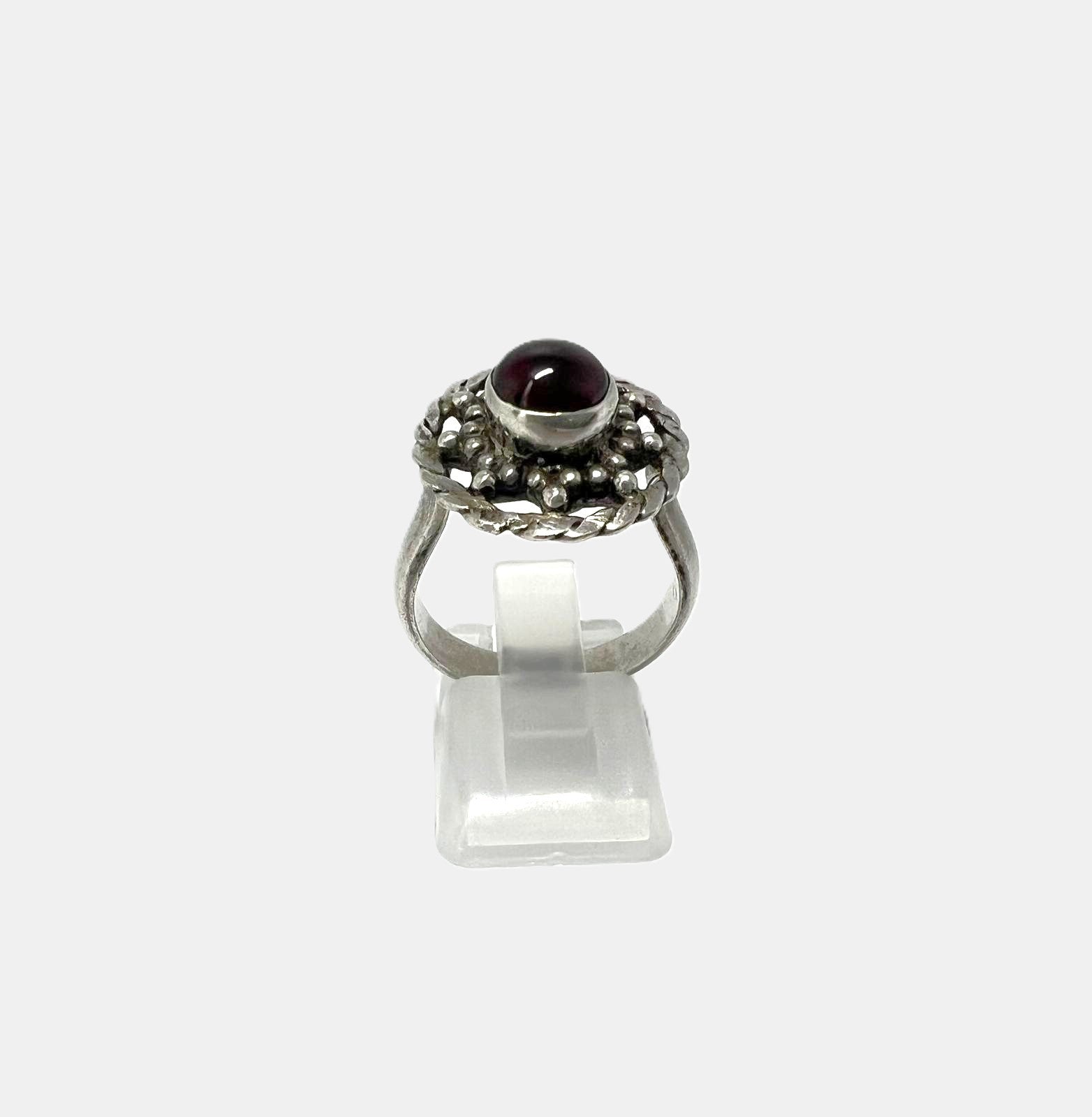 Vintage Granat Ring 