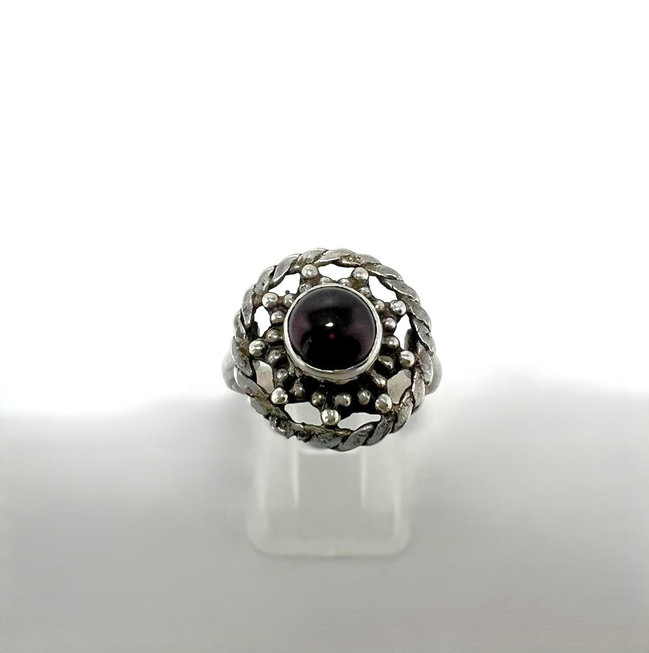 Vintage Granat Ring 