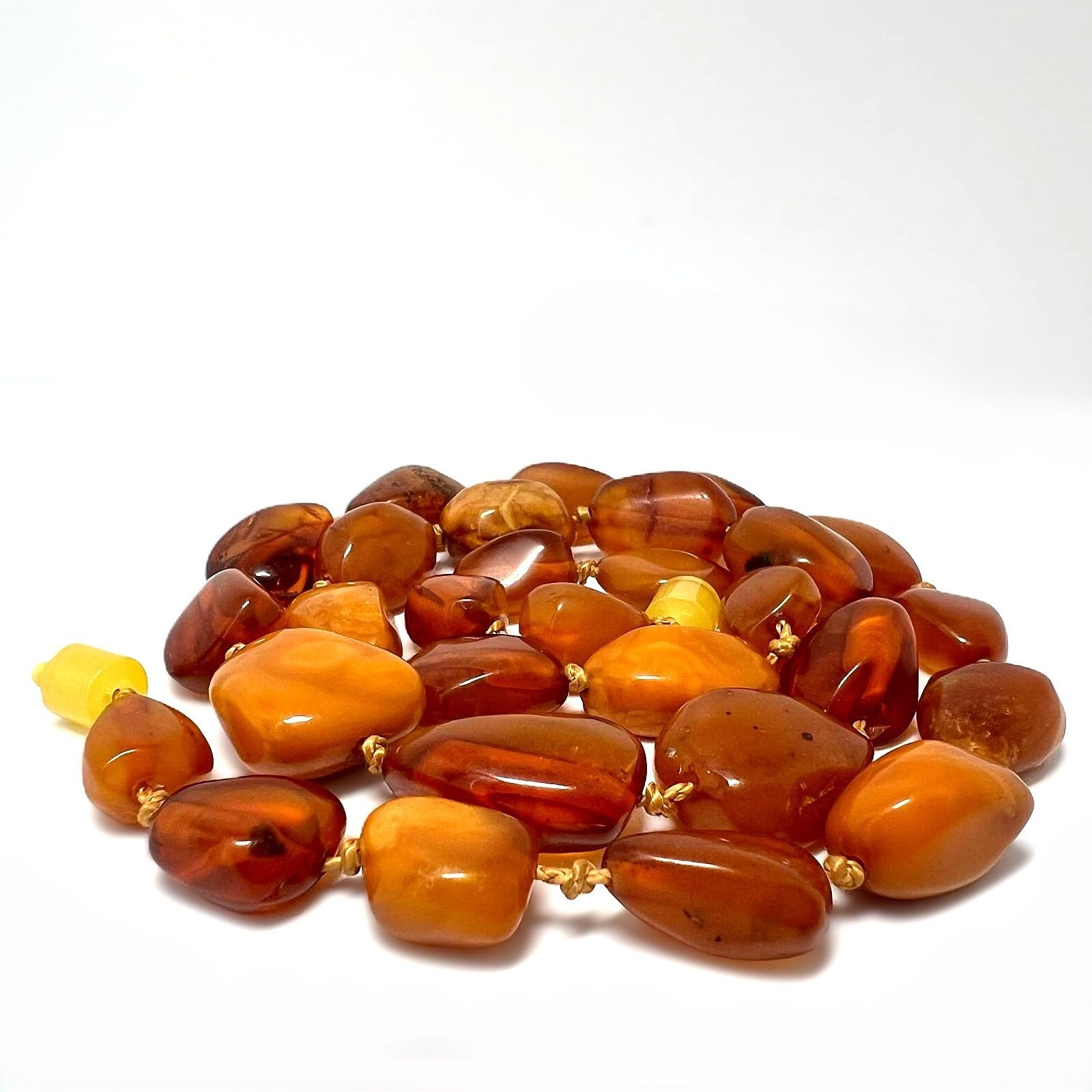 Vintage Bernsteinkette Baltic Butterscotch