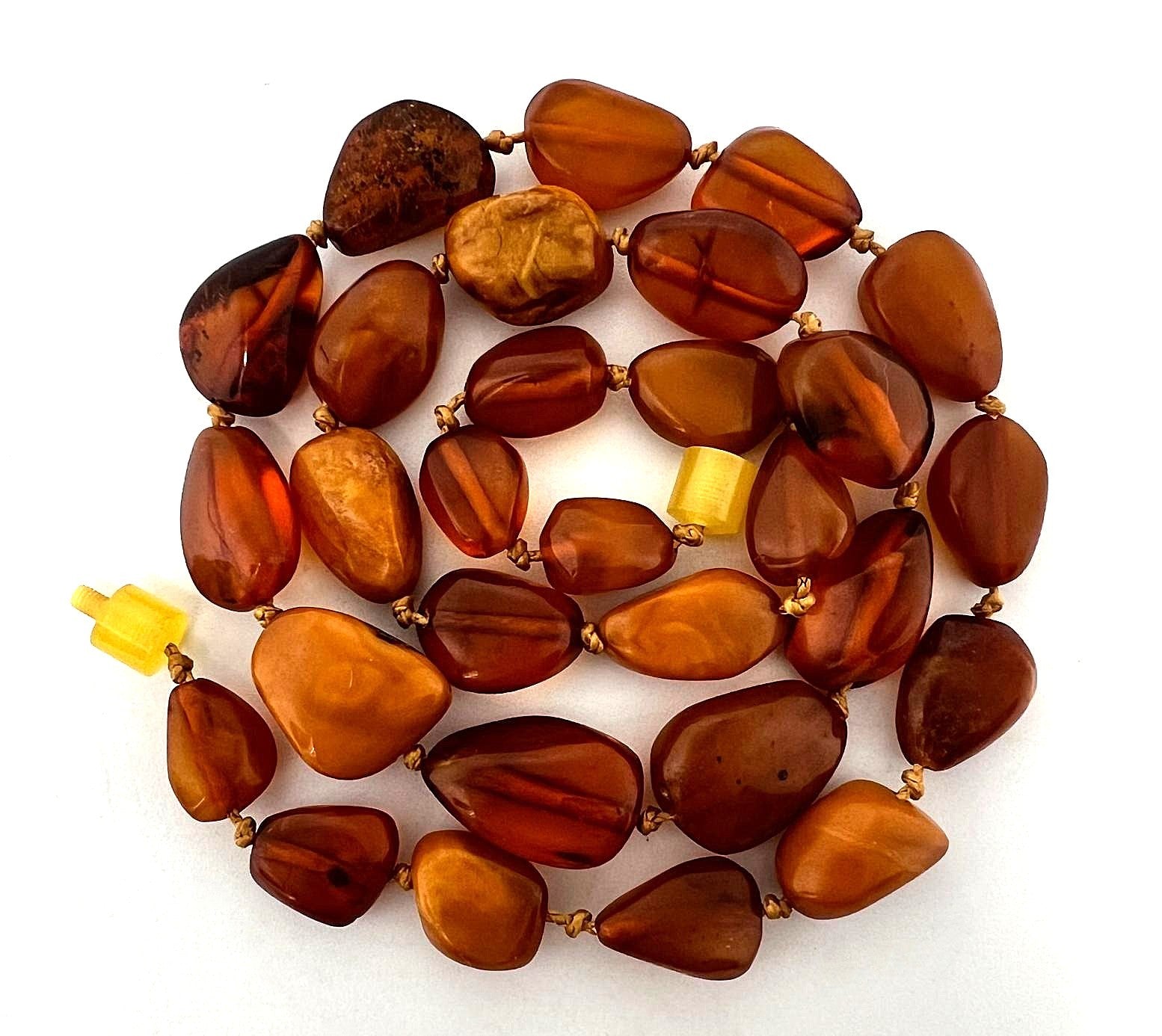 Vintage Bernsteinkette Baltic Butterscotch