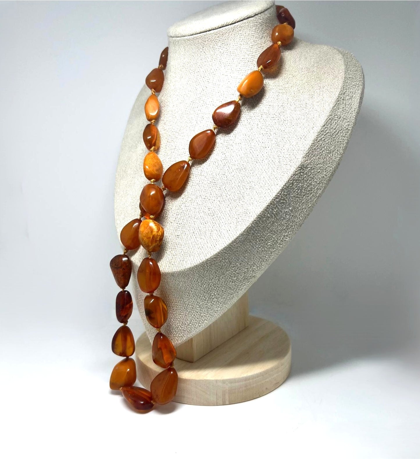 Vintage Bernsteinkette Baltic Butterscotch