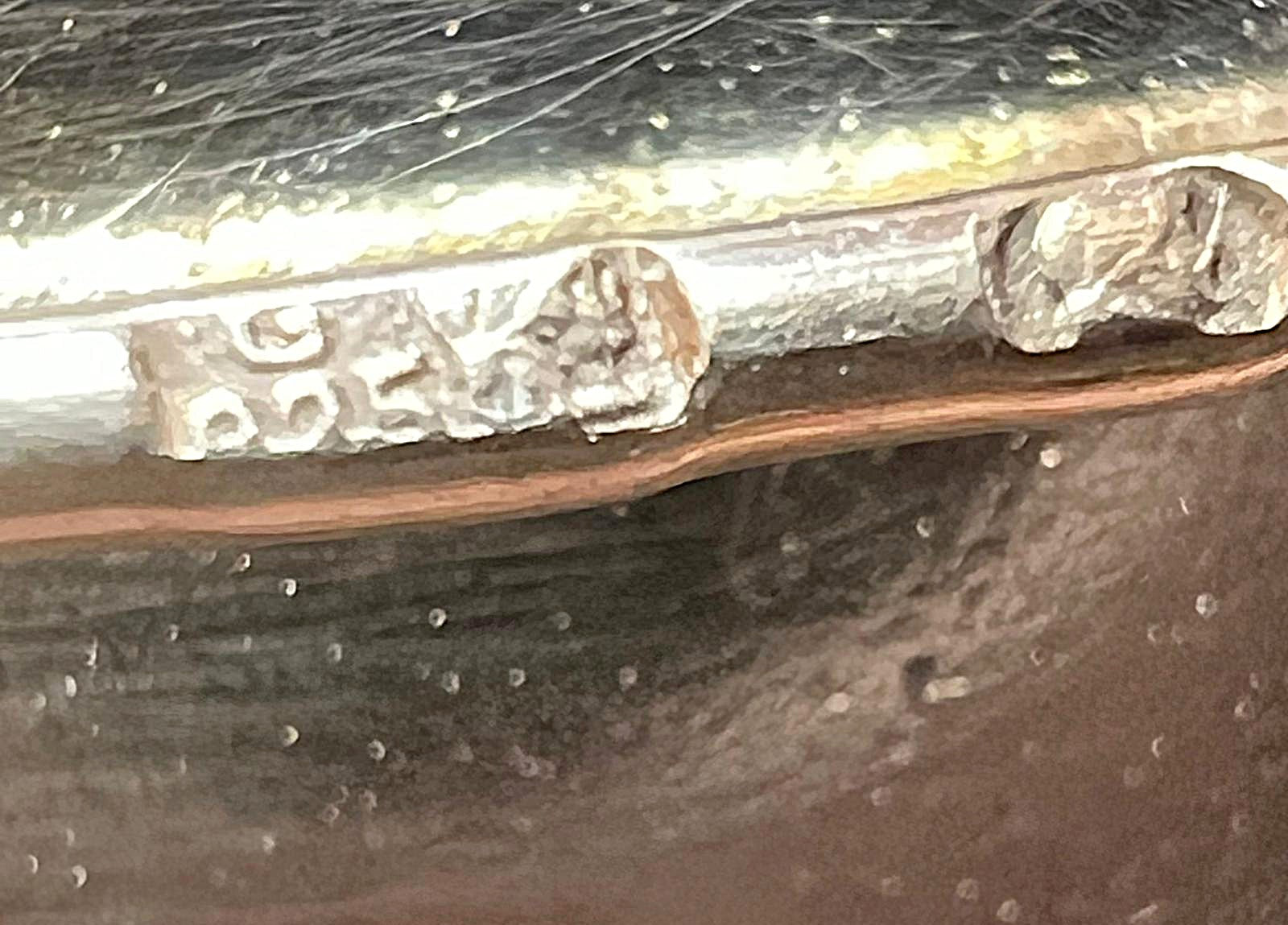  925 Silber Bernstein Brosche 