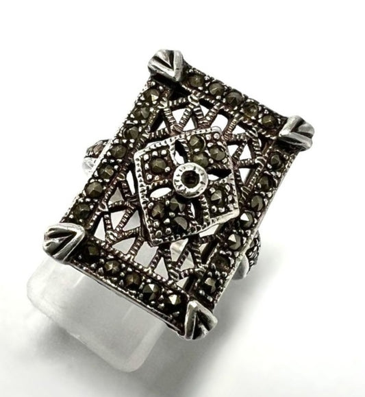 Vintage Art Deco Markasit Ring