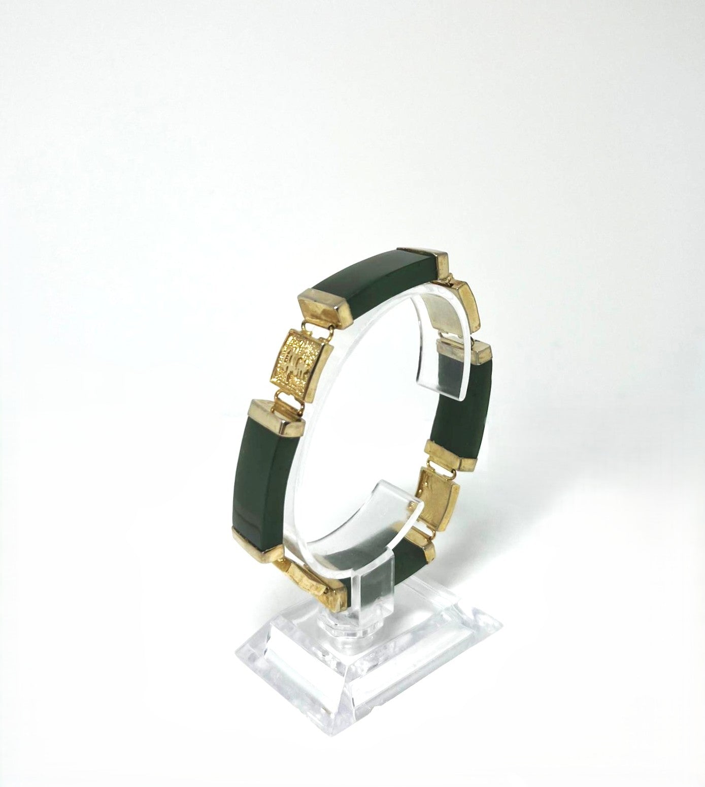 Vintage Nephrit Jade Armband 