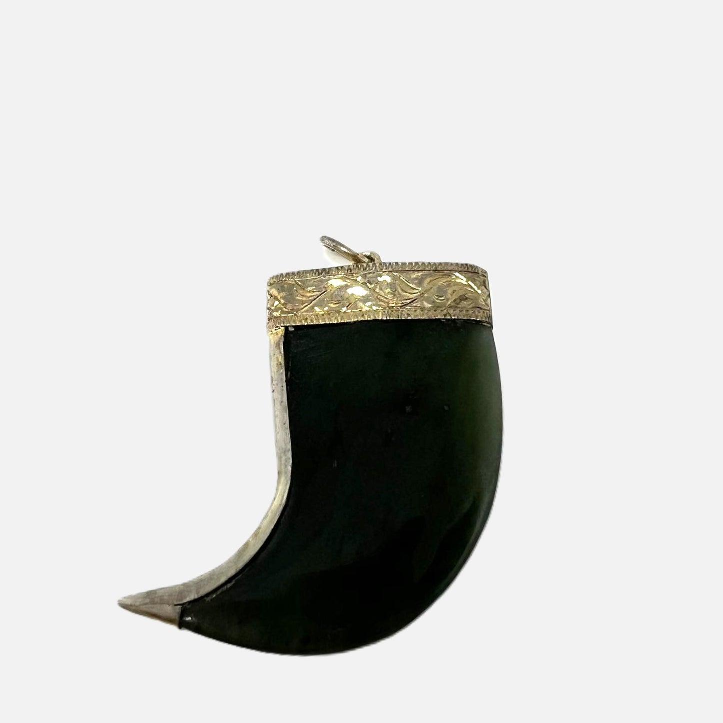  Jade Horn Anhänger 