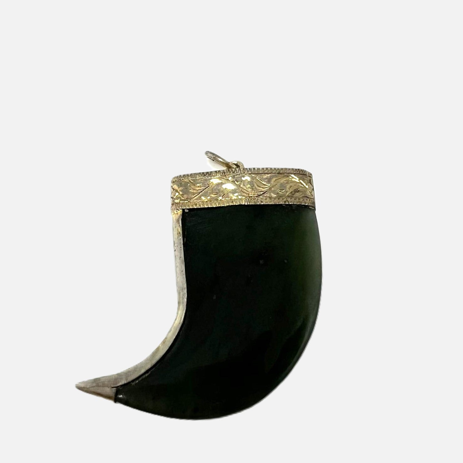  Jade Horn Anhänger 