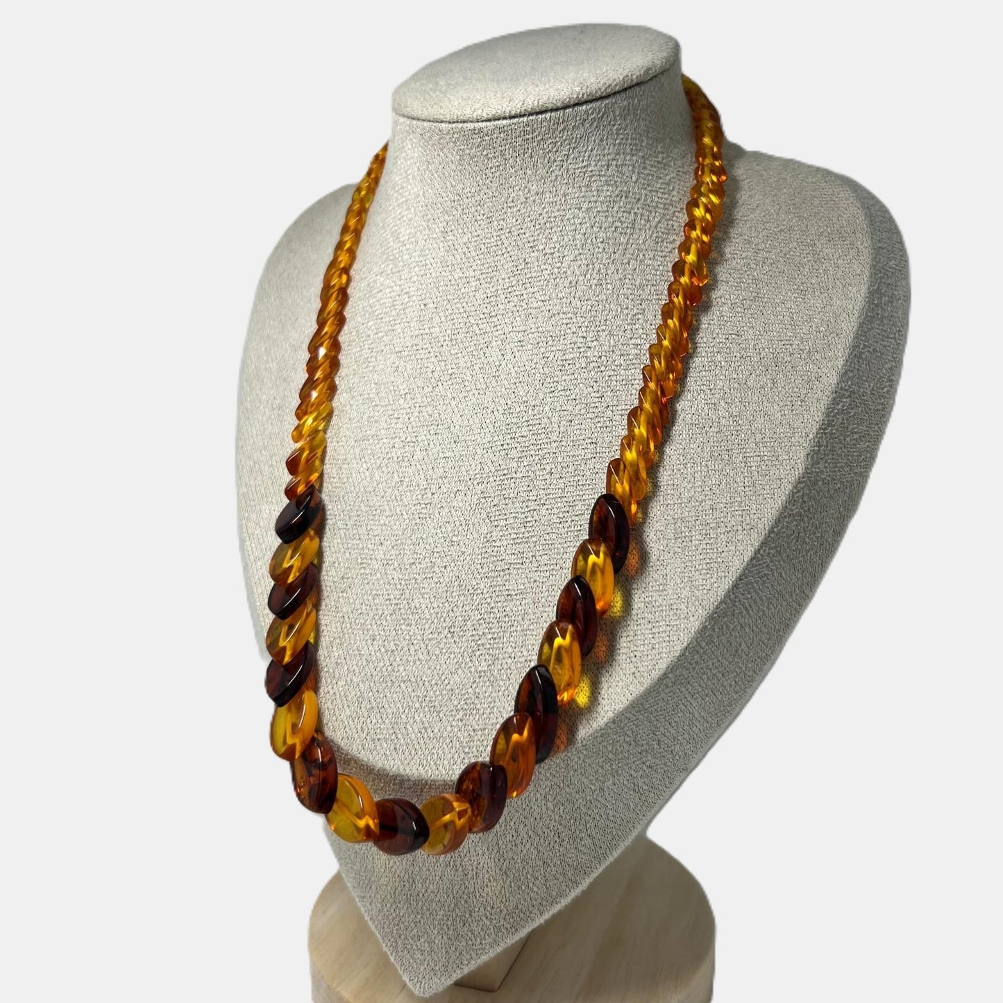 Vintage Bernstein Blatt-Collier 