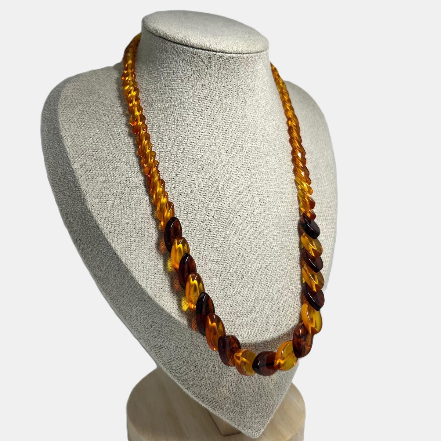 Vintage Bernstein Blatt-Collier 