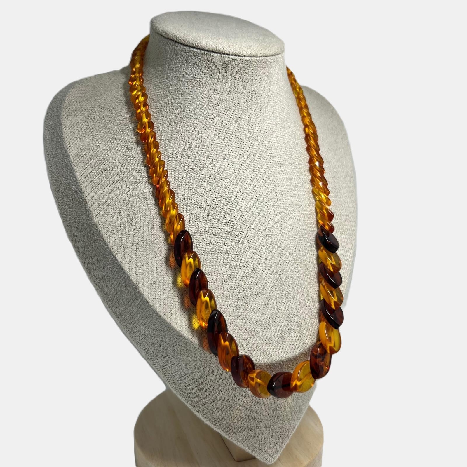Vintage Bernstein Blatt-Collier 