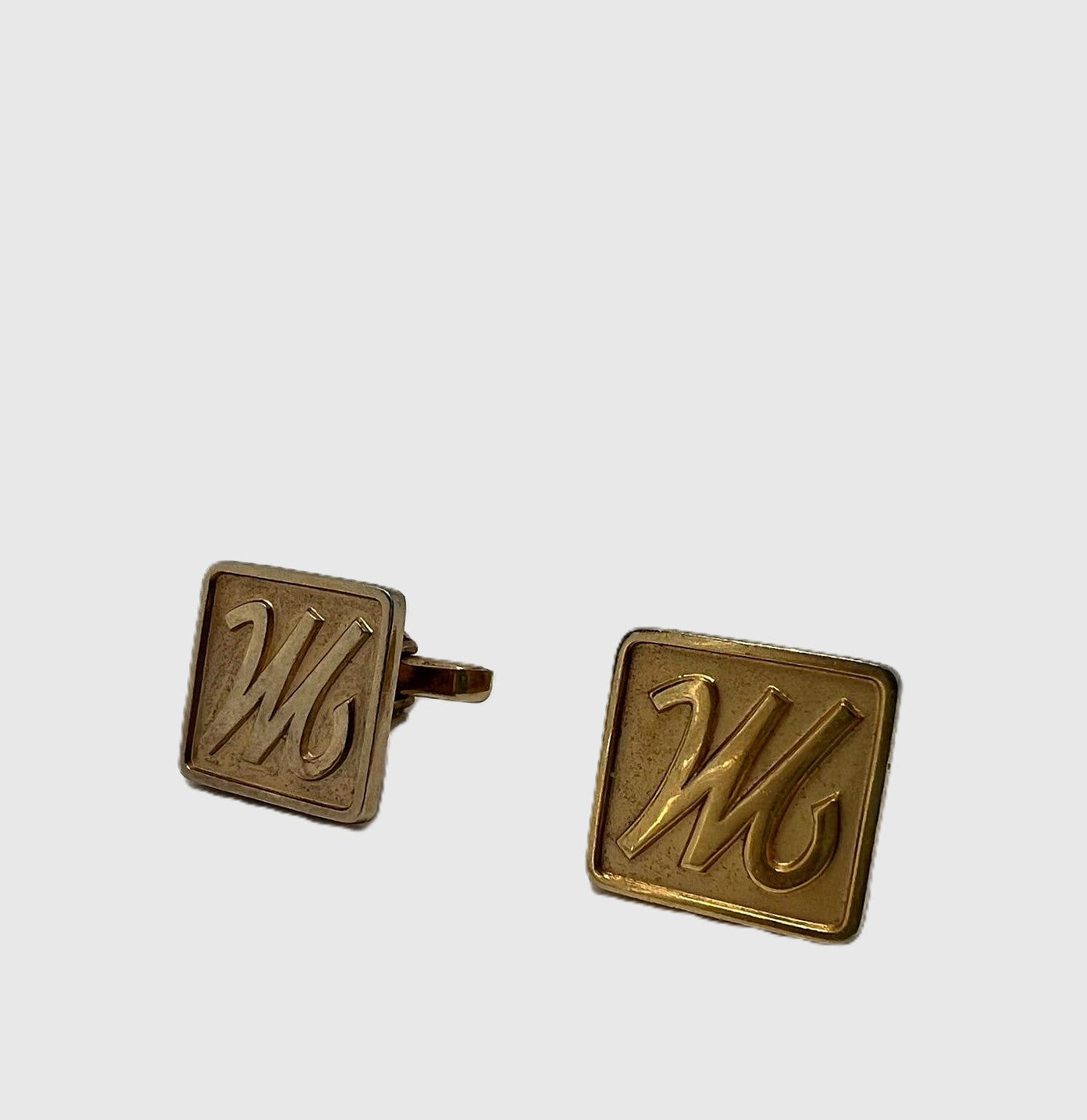 Vintage Monogramm-Manschettenknöpfe 