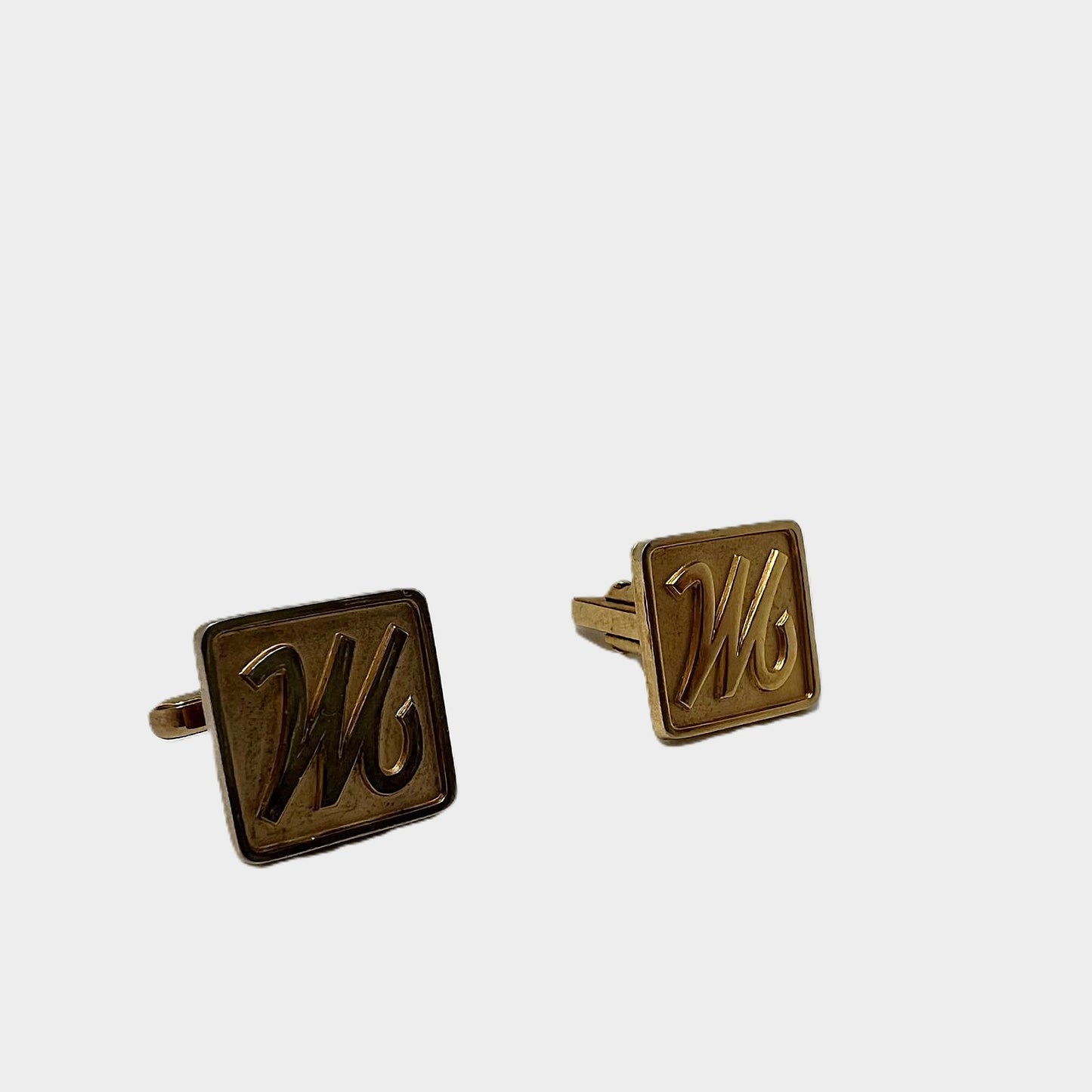 Vintage Monogramm-Manschettenknöpfe 