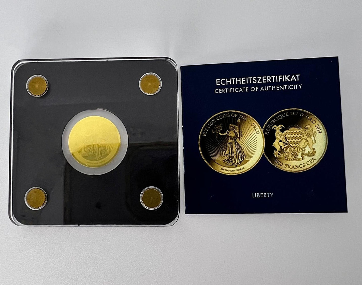 Tschad 3000 Francs 2019 Liberty Gold 